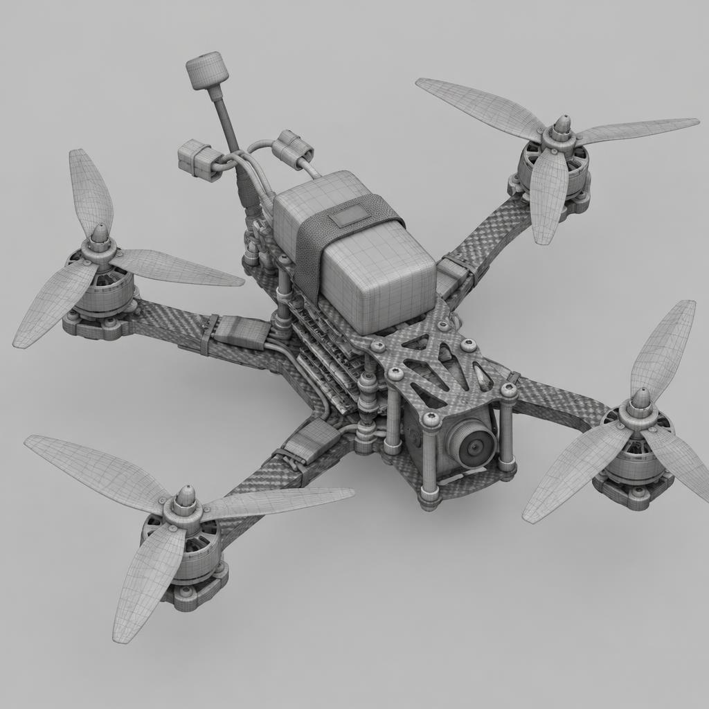Multirotor drone