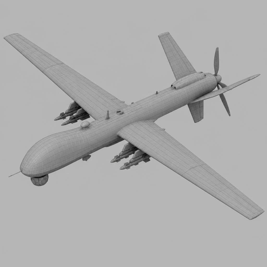 Unmanned fixed-wing aircraft